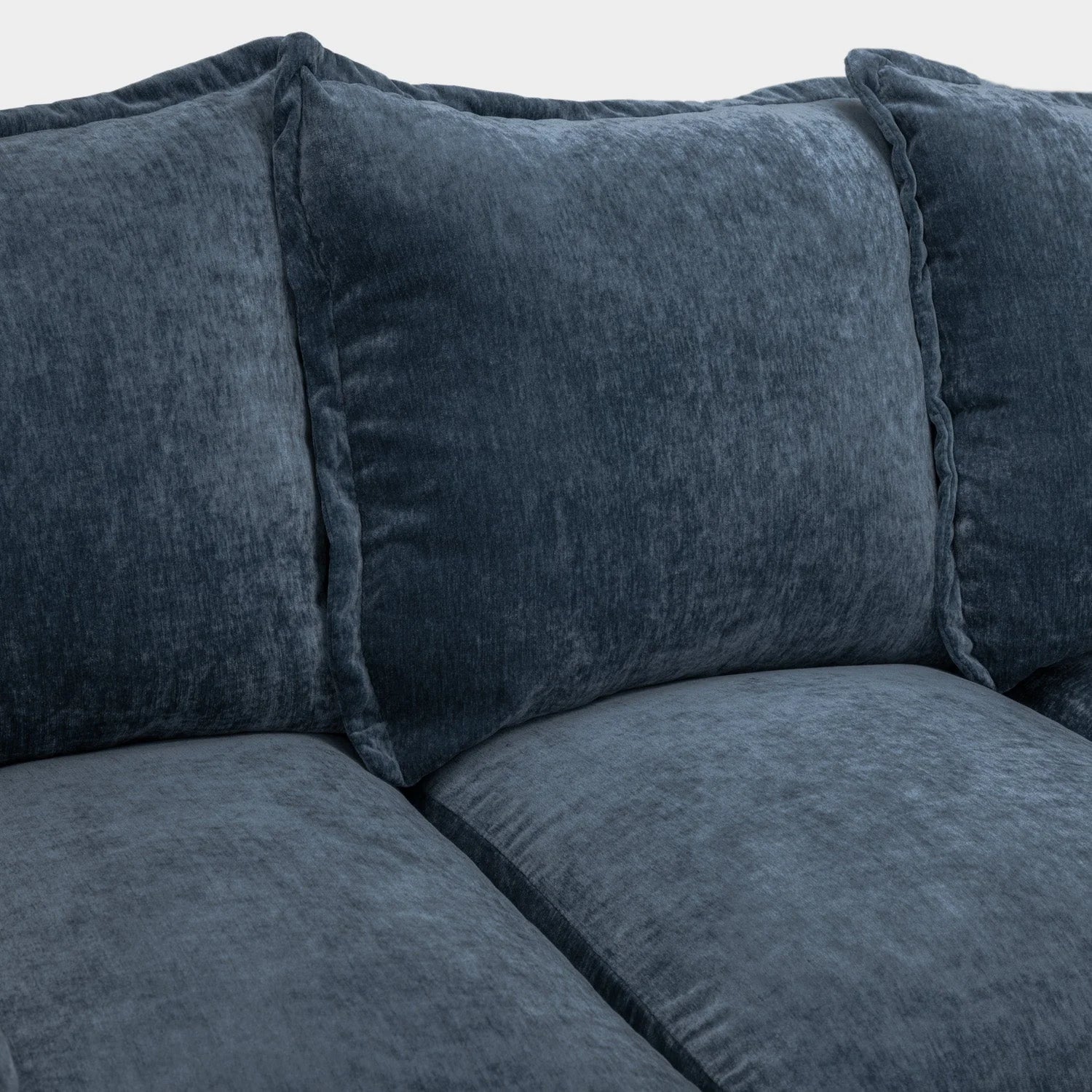The Cotswold Large Corner Sofa In Blue