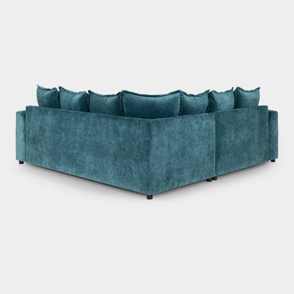 The Cotswold Large Corner Sofa In Teal