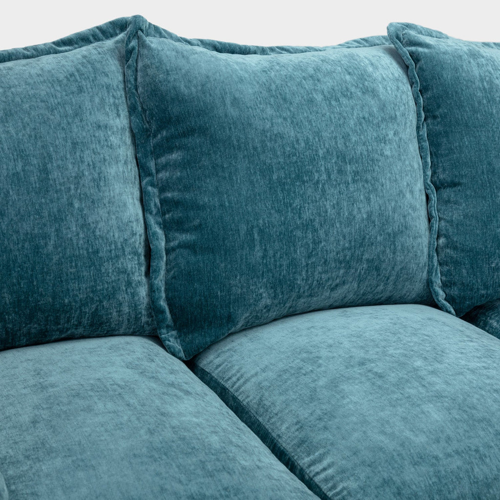 The Cotswold Large Corner Sofa In Teal