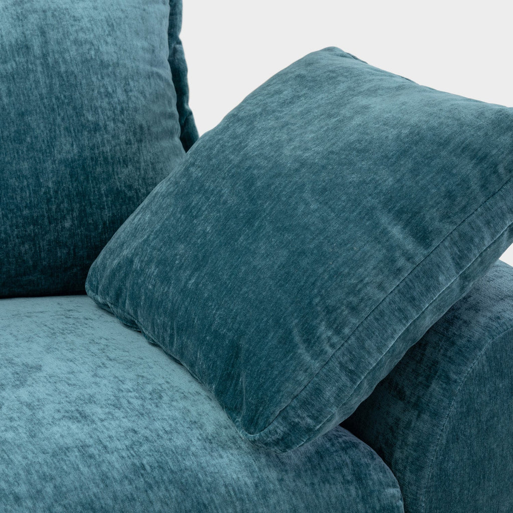 The Cotswold Large Corner Sofa In Teal
