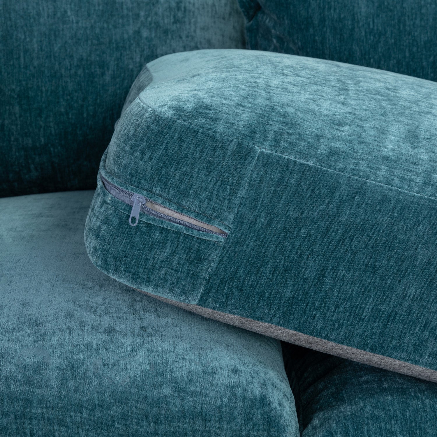 The Cotswold Large Corner Sofa In Teal