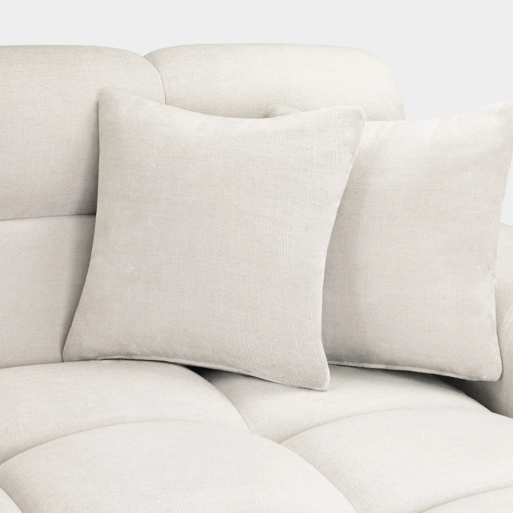 The Wiltshire Statement Left Hand Corner Sofa In Beige