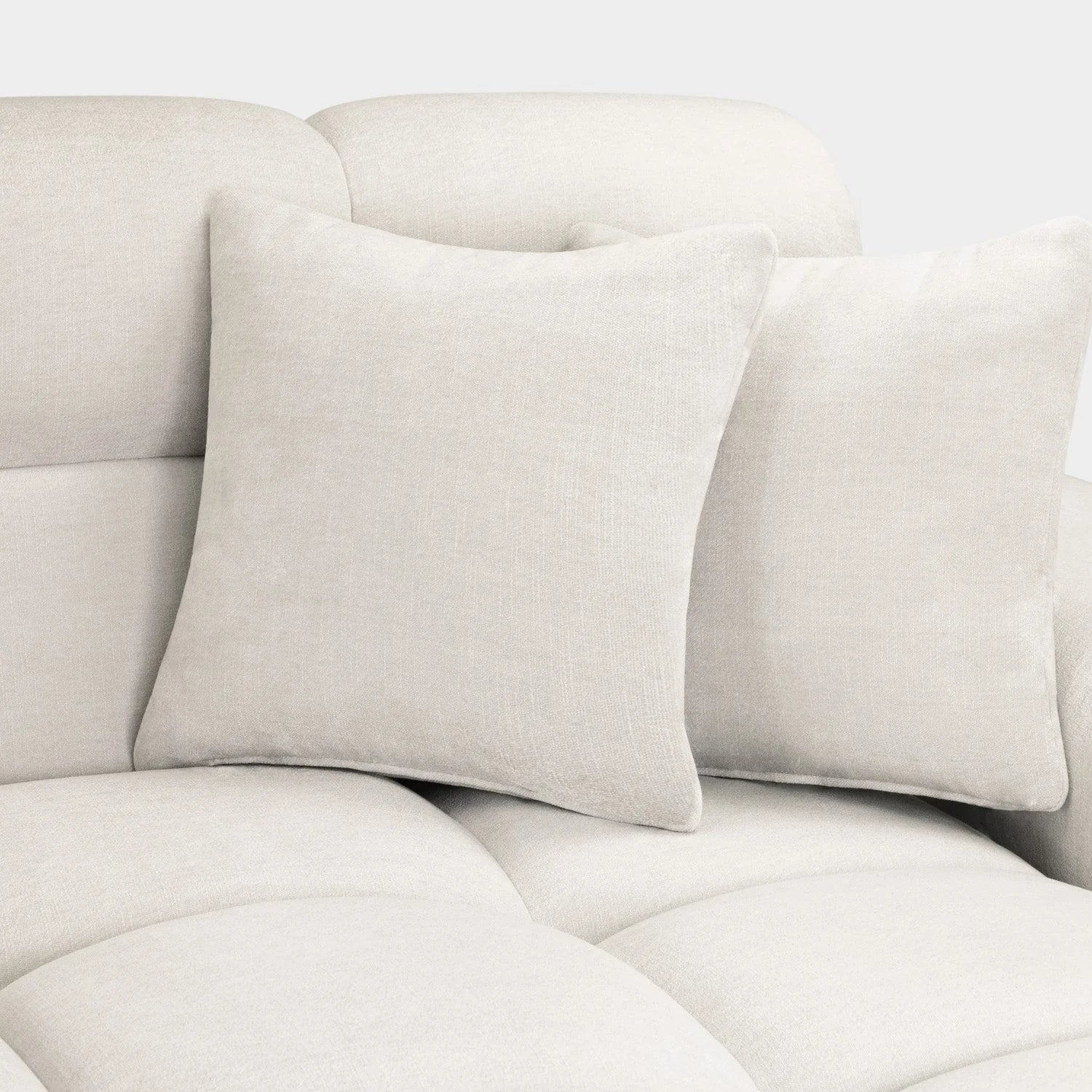 The Wiltshire Statement Left Hand Corner Sofa In Beige