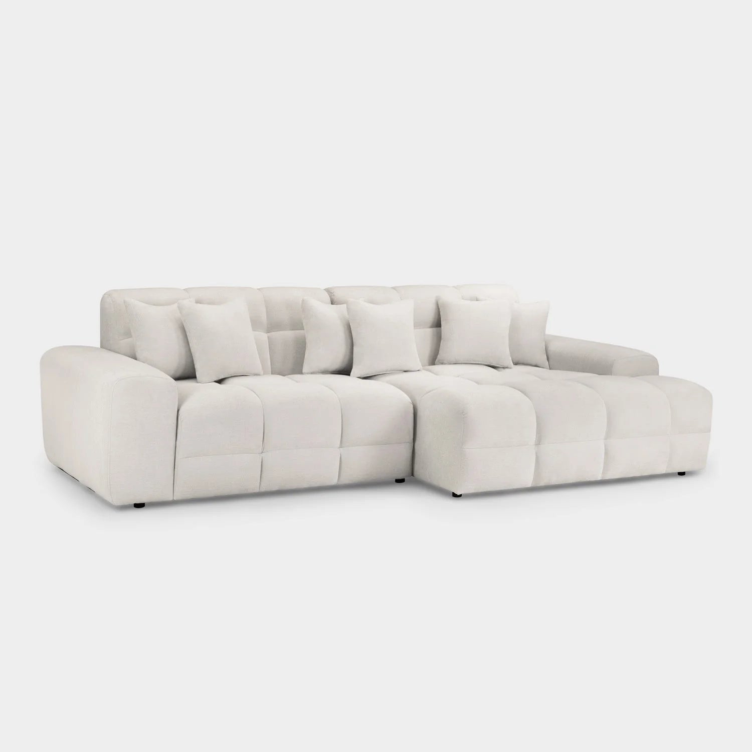 The Wiltshire Statement Right Hand Corner Sofa In Beige