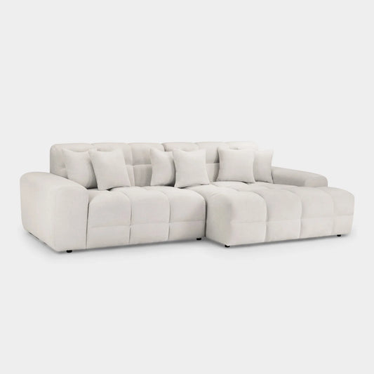 The Wiltshire Statement Right Hand Corner Sofa In Natural