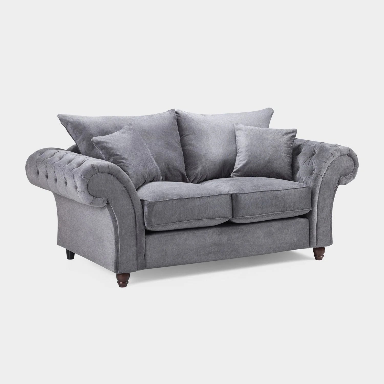 The Windsor 2 Seater Sofa In Grey