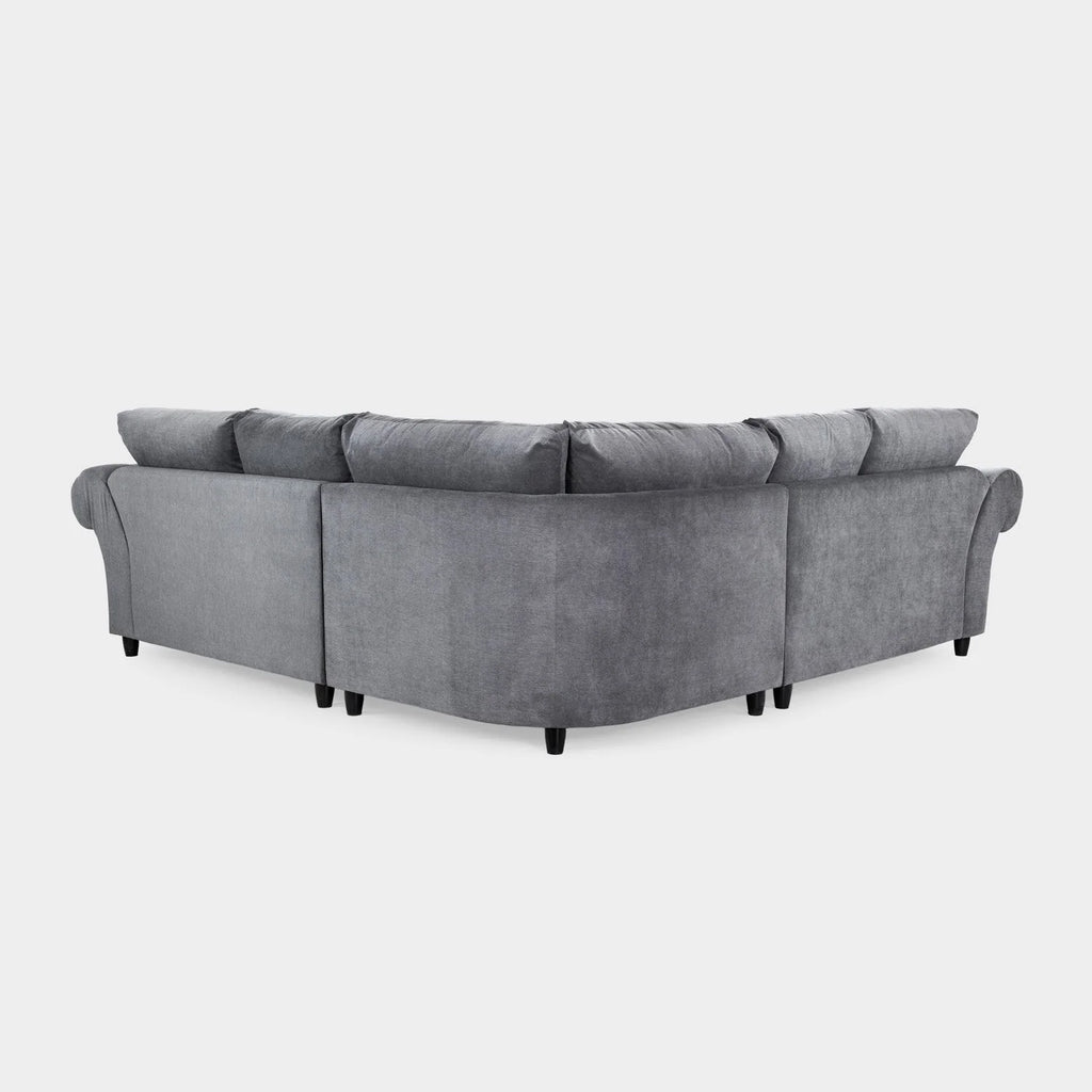The Windsor Large Corner Sofa In Grey