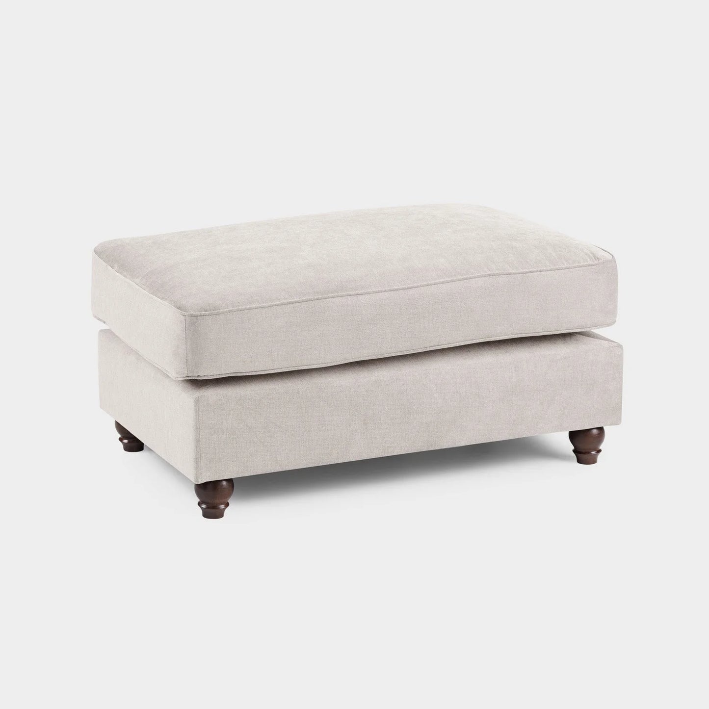 The Windsor Footstool in Stone
