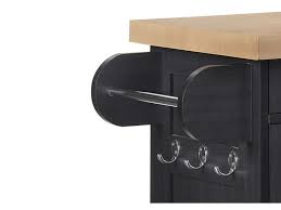 The Heritage Kitchen Island In Black