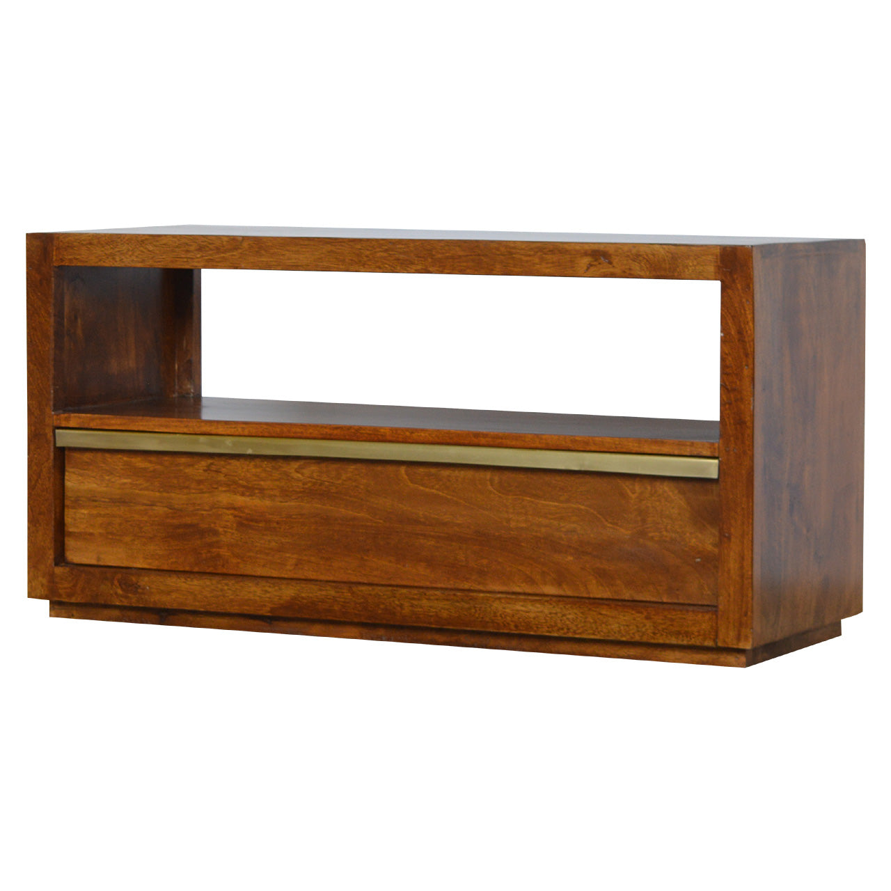 Gold Bar Chestnut TV Unit