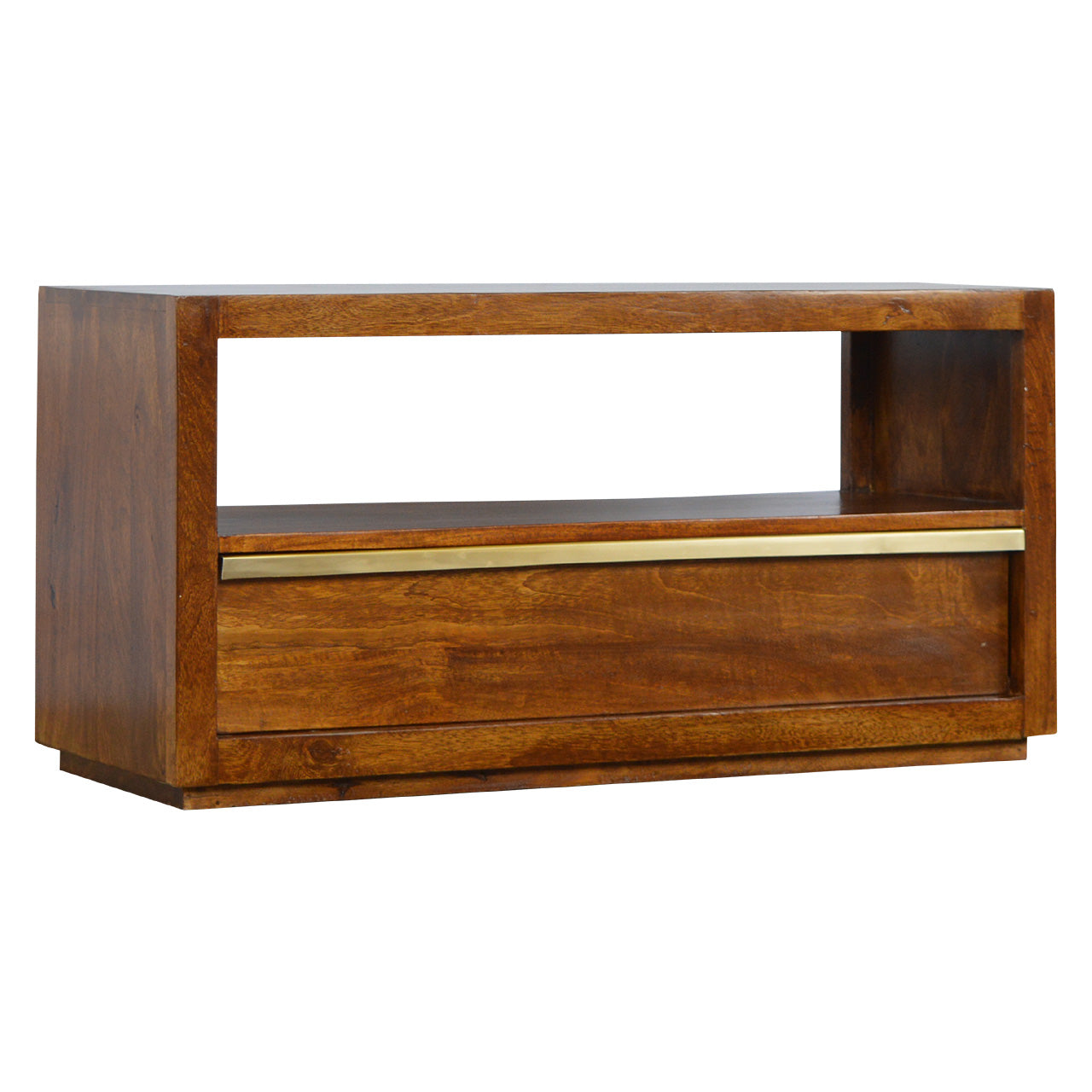 Gold Bar Chestnut TV Unit