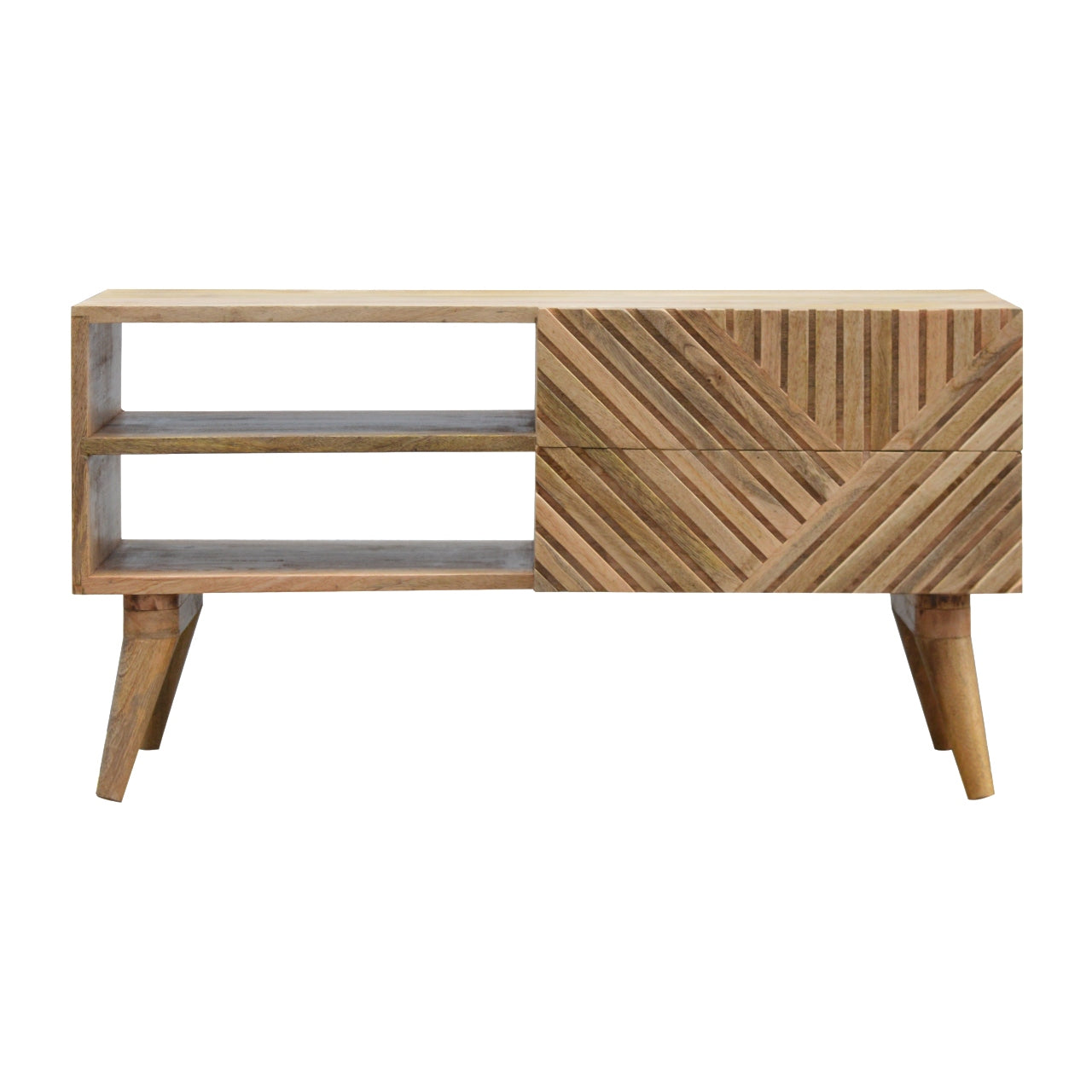 Lille Solid Wood Media Unit