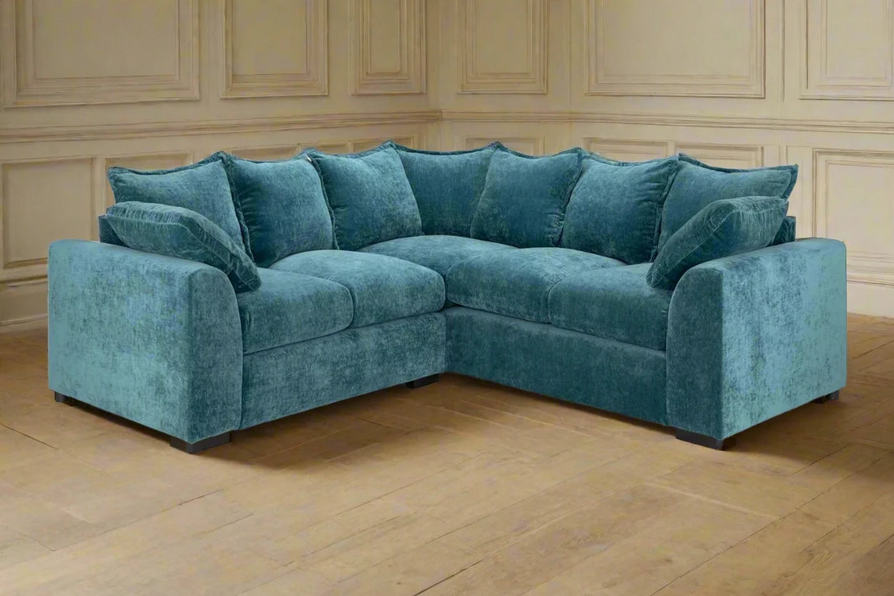 teal large corner sofa heritage home uk