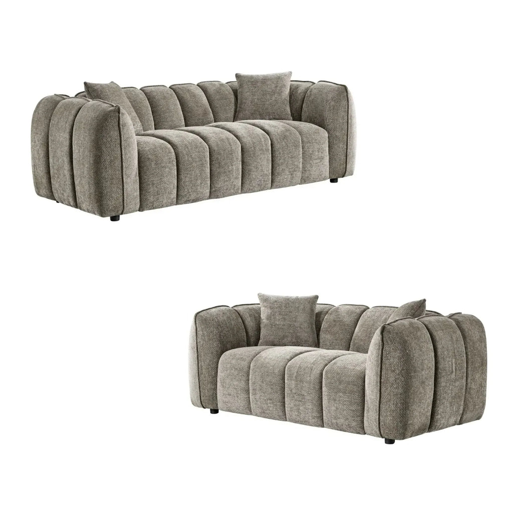 The Venetian Sofa Set In Mocha